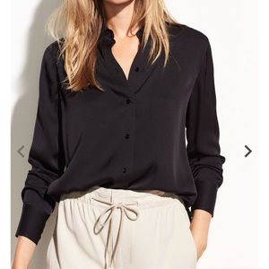 Vince Silk Blouse